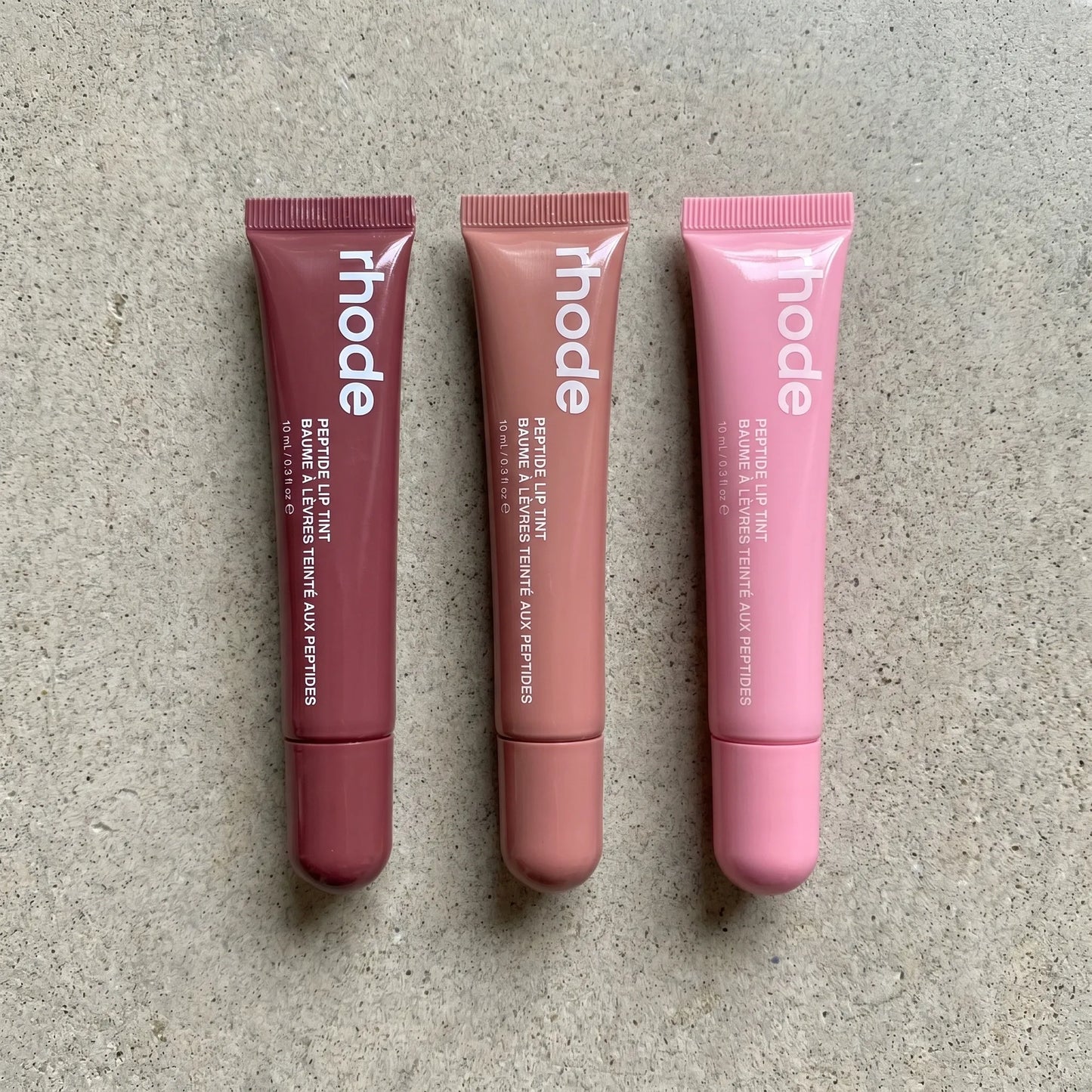 Rhode Peptide Lip Tint - Viral Glossy Trio (Pack of 3)