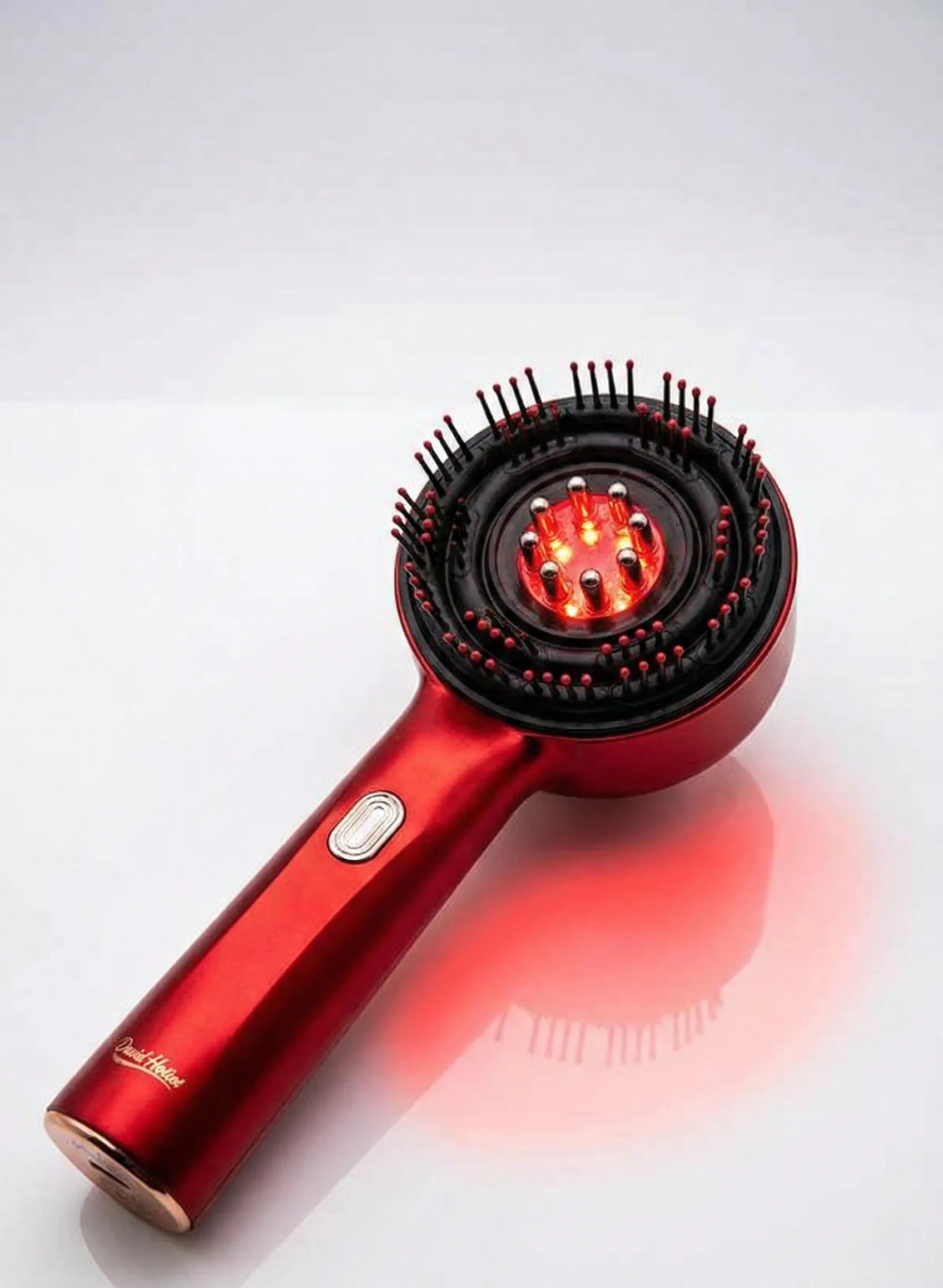 AURA™ Advanced Red Light Scalp Massager & Precision Oil Applicator