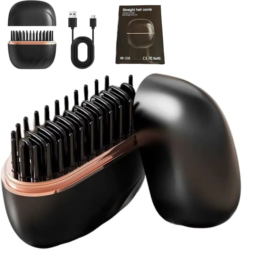 Wireless Hair Straightening Comb