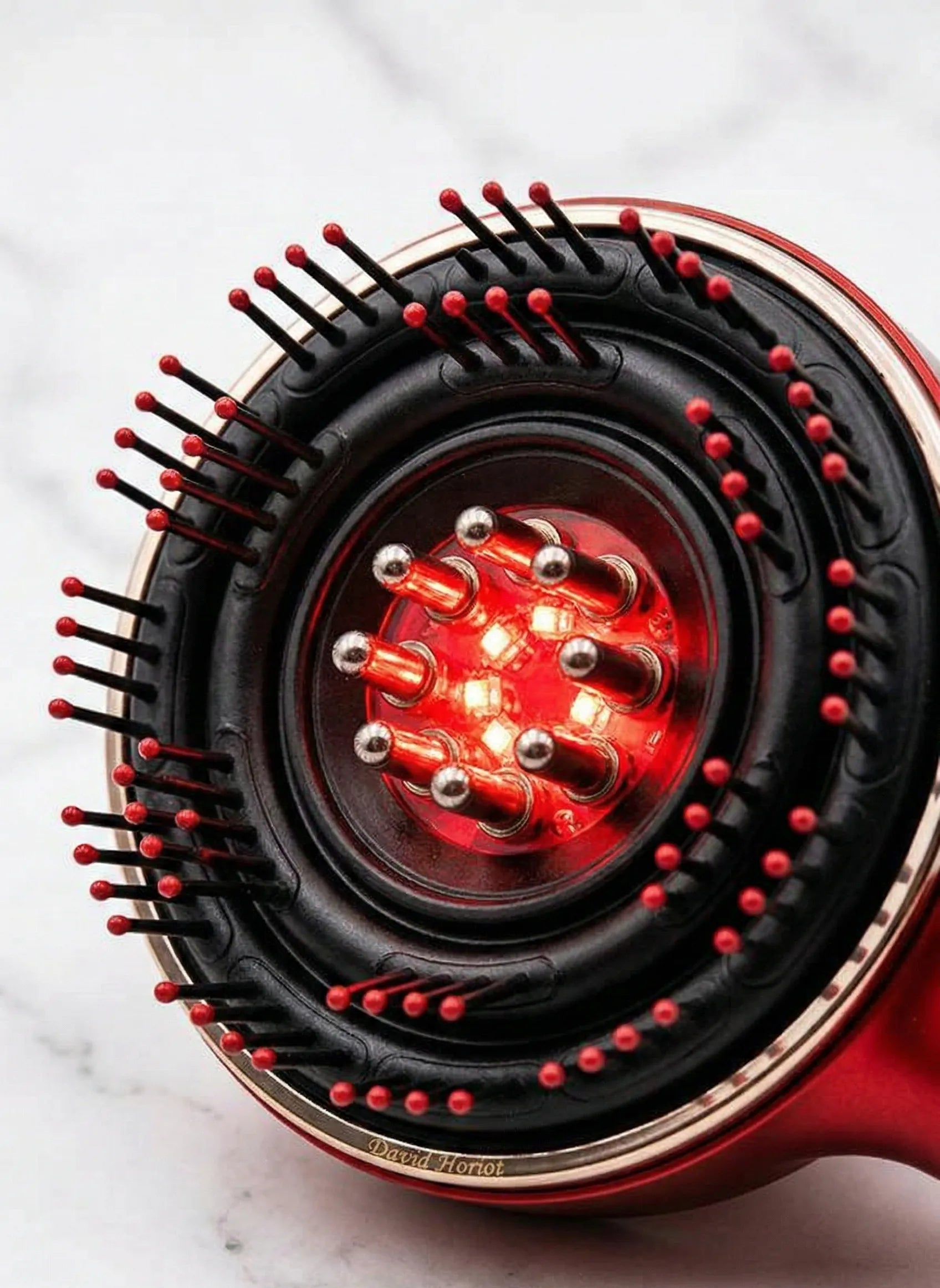 AURA™ Advanced Red Light Scalp Massager & Precision Oil Applicator