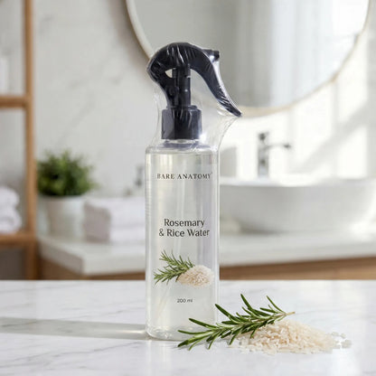Bare Anatomy Rosemary & Rice Water Hair Spray – 200ml