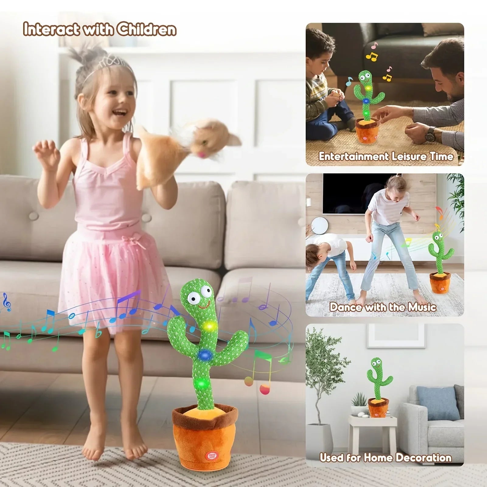 Cacto Dancing Cactus Plush Toy
