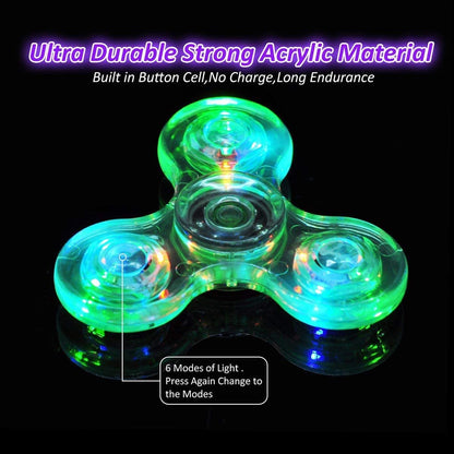 LED Glow Fidget Spinner