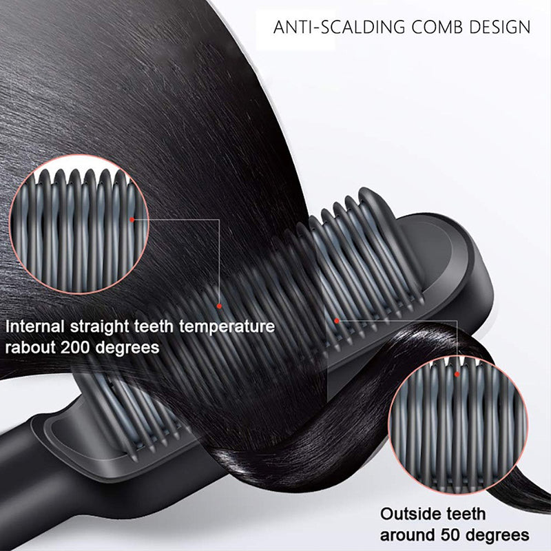 Electric Hair Straightener Comb