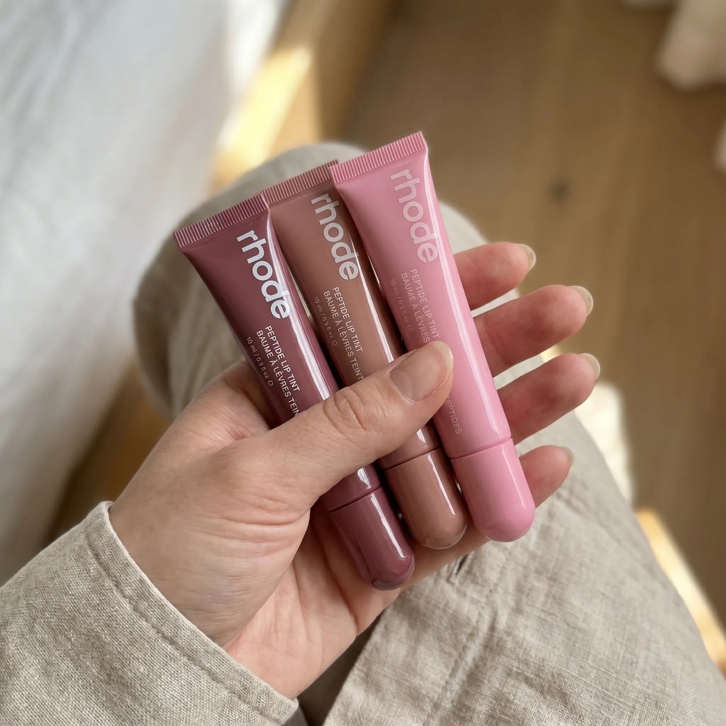 Rhode Peptide Lip Tint - Viral Glossy Trio (Pack of 3)