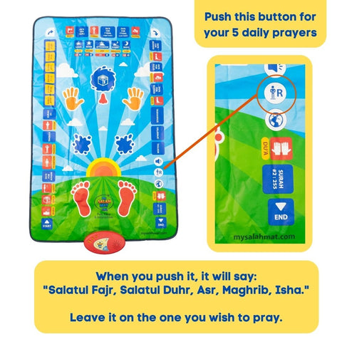 𝙕𝙖𝙧𝙬𝙖𝙝™Kids Prayer Mat