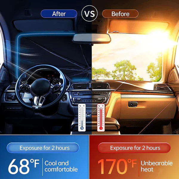 𝙕𝙖𝙧𝙬𝙖𝙝™  ™Car Umbrella – مظلة سيارة