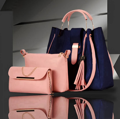 3-Piece Women's Handbag Set