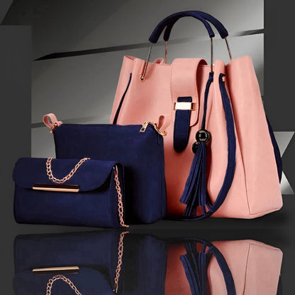 3-Piece Women's Handbag Set