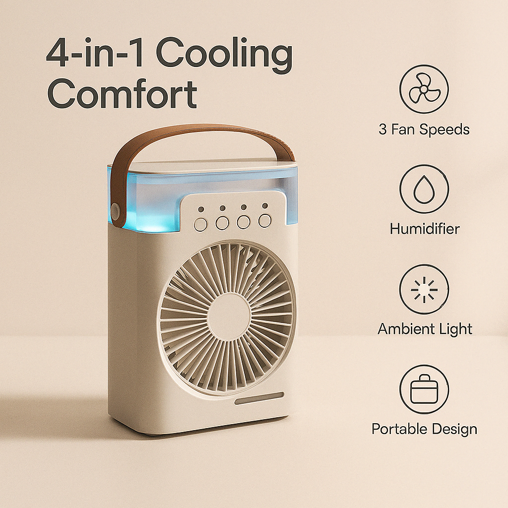Ice Air Cooling Fan