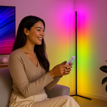 LED Corner Floor Lamp
