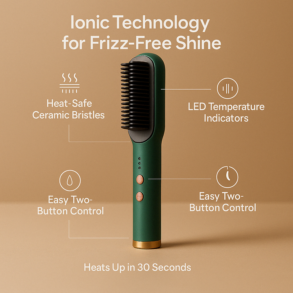 Professional Hair Straightening Comb