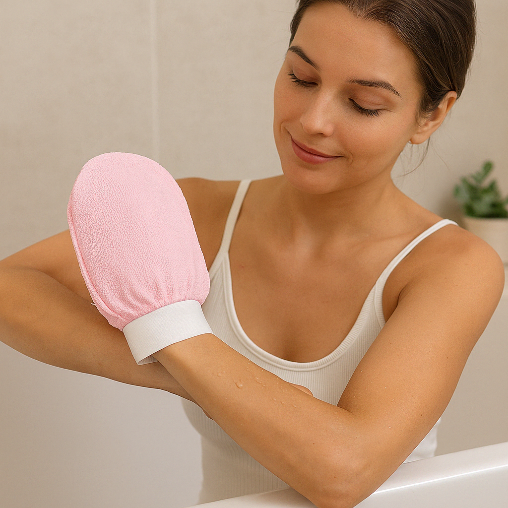 Skin Exfoliating Gloves