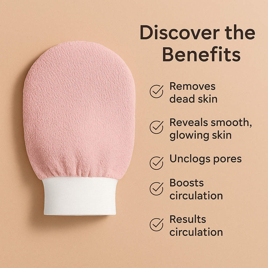 Skin Exfoliating Gloves