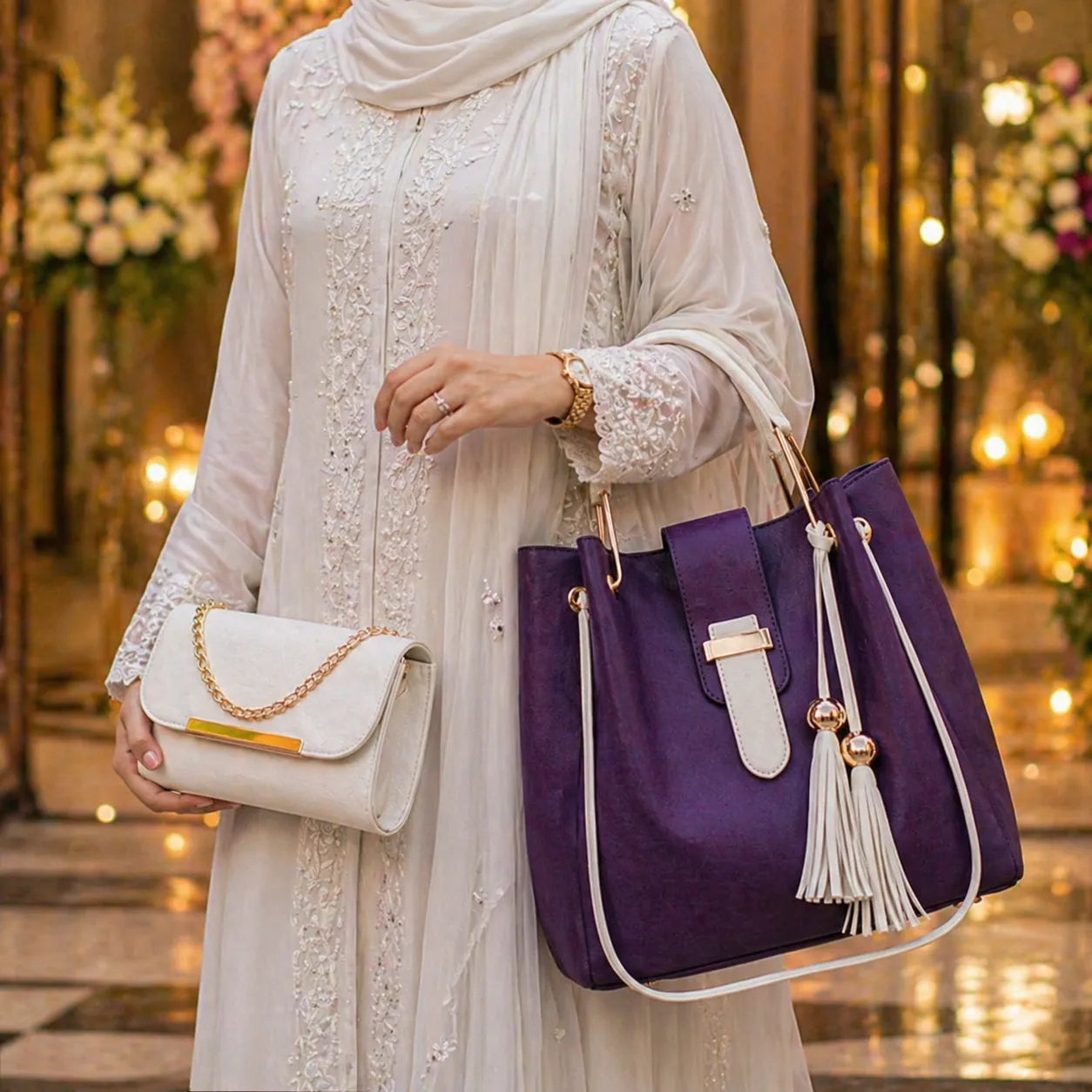 3-Piece Women's Handbag Set