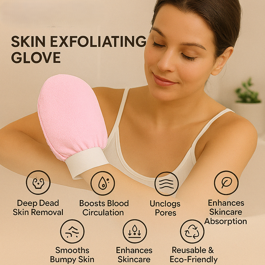 Skin Exfoliating Gloves