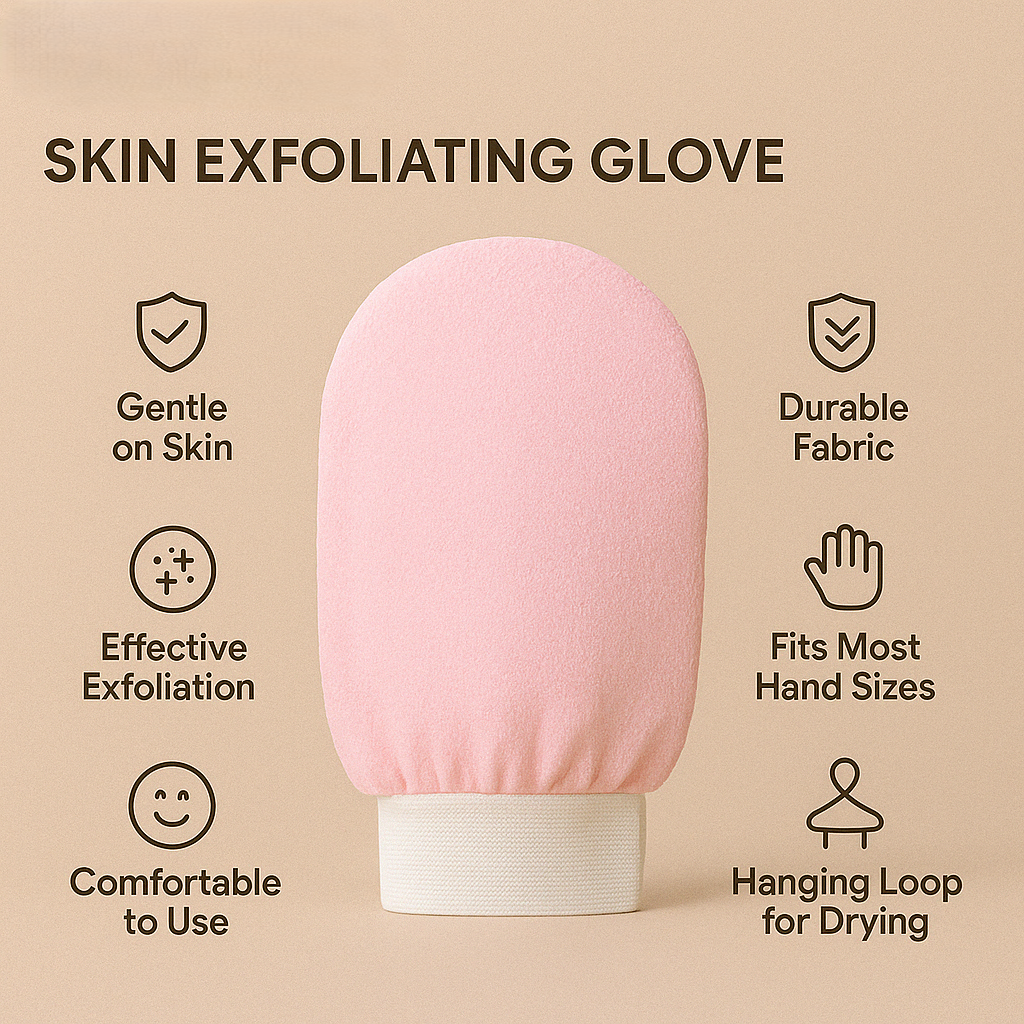 Skin Exfoliating Gloves