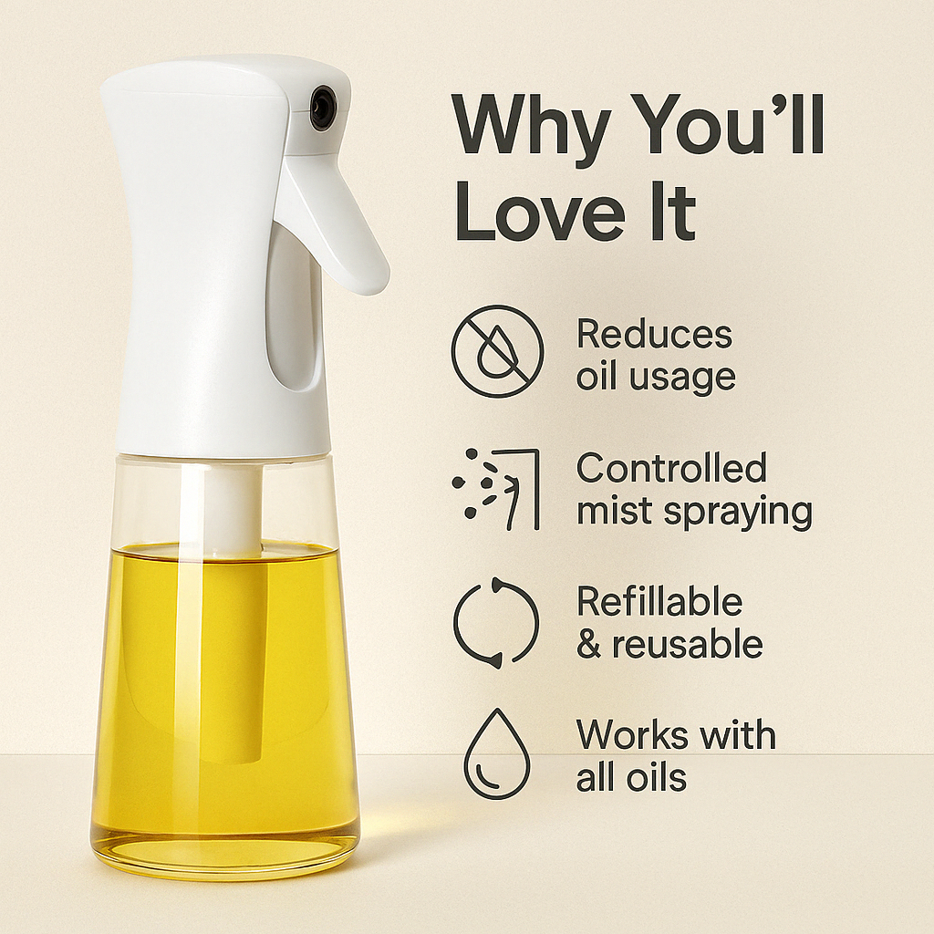 Oil Spray Bottle for Cooking