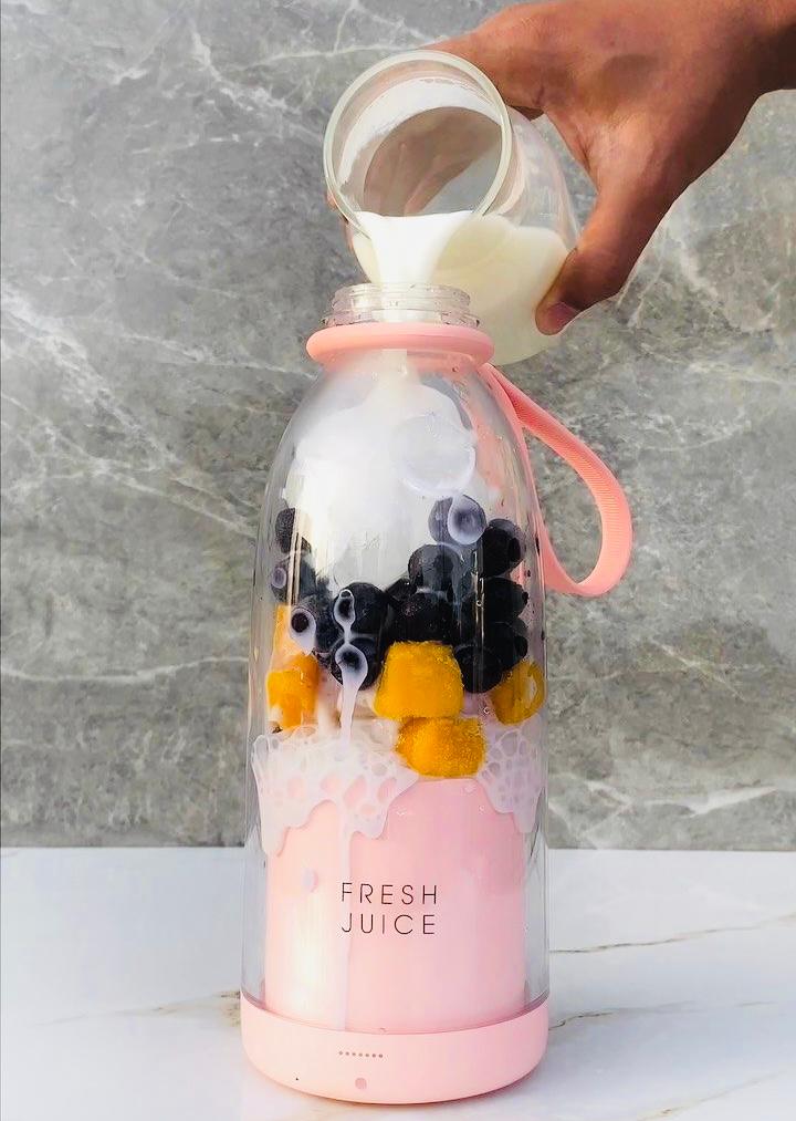 𝙕𝙖𝙧𝙬𝙖𝙝™Portable mini juicer blender | خلاط عصير صغير محمول