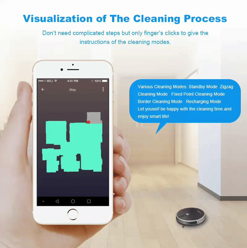 𝙕𝙖𝙧𝙬𝙖𝙝™Smart Robotic Vacuum Cleaner