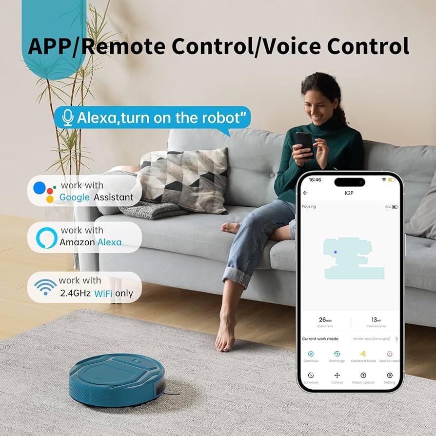 𝙕𝙖𝙧𝙬𝙖𝙝™Smart Robotic Vacuum Cleaner