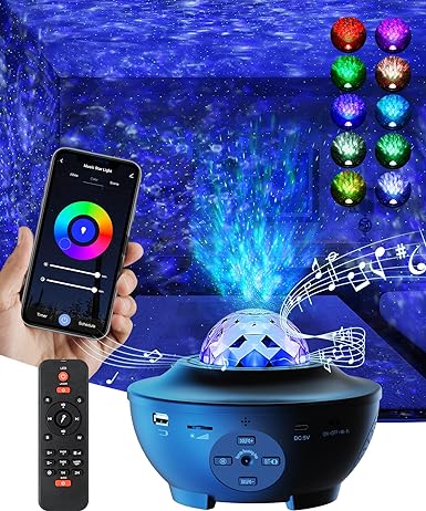 𝙕𝙖𝙧𝙬𝙖𝙝™ Galaxy Ocean Light Projector – بروجكتر ضوء المجرة والمحيط