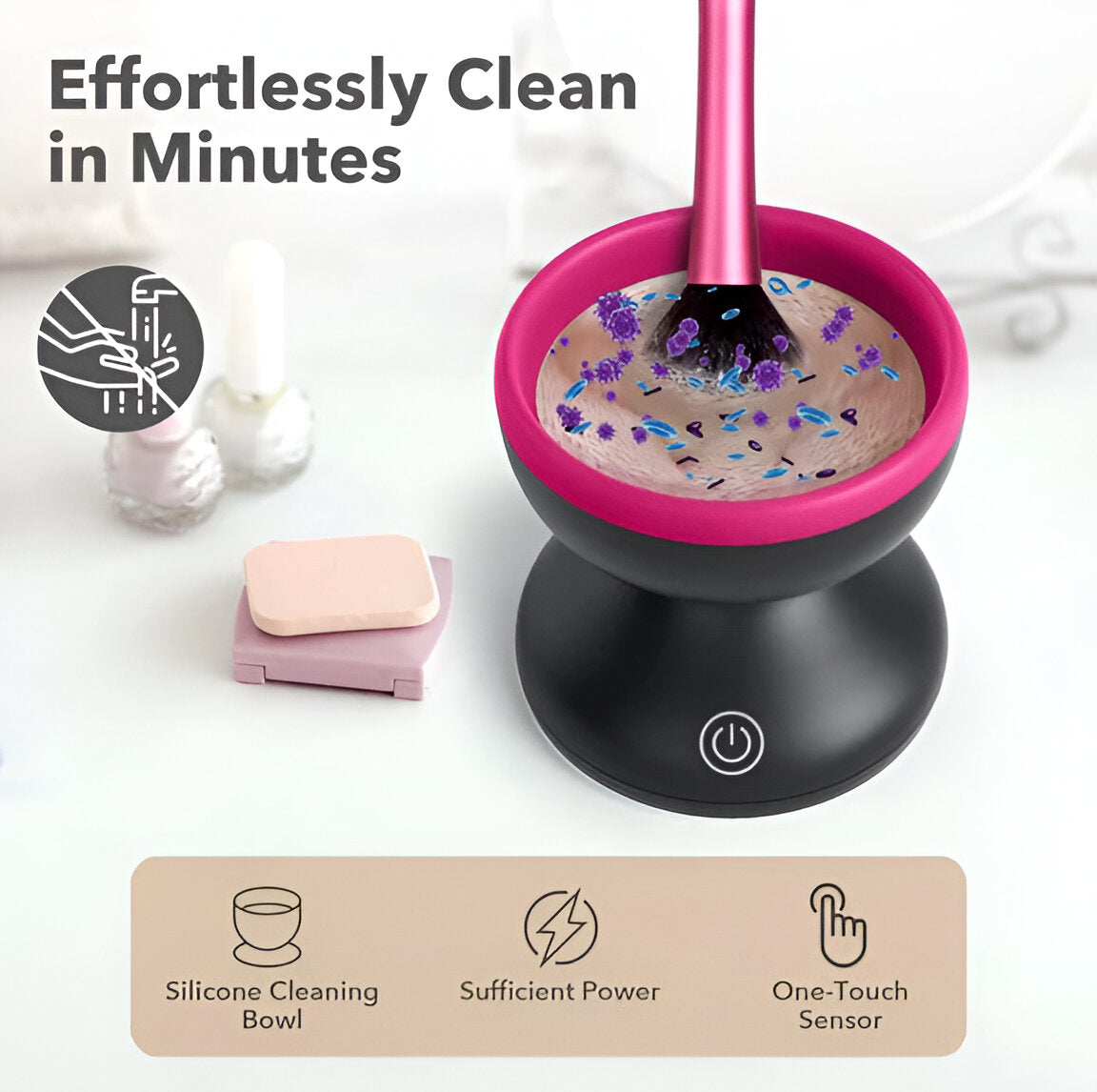 Electric Makeup Brush Cleaner Ultra