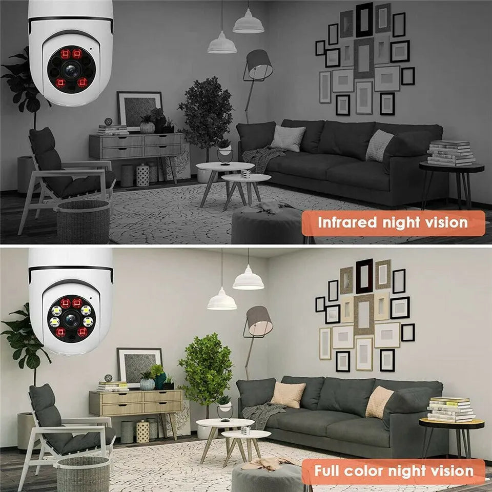 𝙕𝙖𝙧𝙬𝙖𝙝™ Night Vision Wireless Bulb Camera