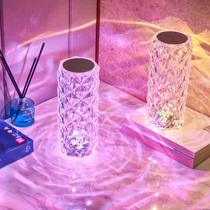 𝙕𝙖𝙧𝙬𝙖𝙝™LED Crystal Table Lamp | مصباح طاولة كريستال LED