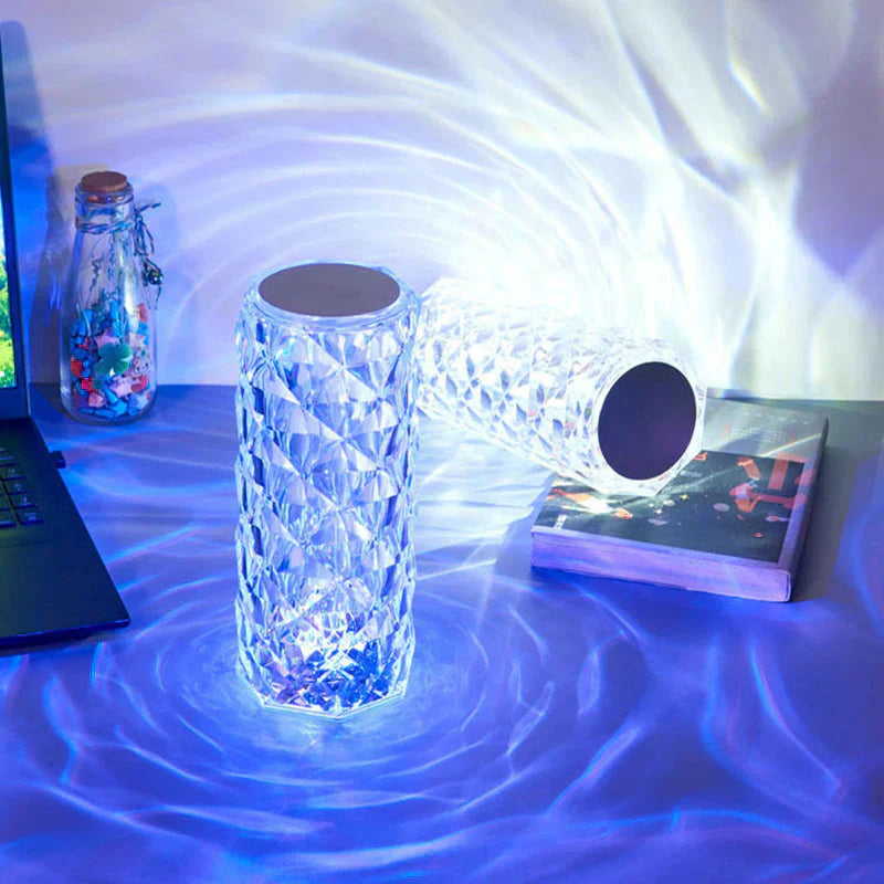 𝙕𝙖𝙧𝙬𝙖𝙝™LED Crystal Table Lamp | مصباح طاولة كريستال LED