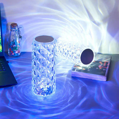 𝙕𝙖𝙧𝙬𝙖𝙝™LED Crystal Table Lamp | مصباح طاولة كريستال LED